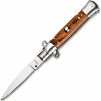 Автоматический складной нож нож Magnum Sicilian Needle Olive Wood, сталь 440A, рукоять дерево, 01MB279 купить в Ижевске