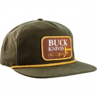 Бейсболка Buck Vintage Logo, зеленая купить в Ижевске