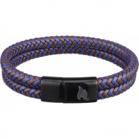 Браслет Zippo Braided Leather Bracelet (22 см) купить в Ижевске