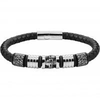 Браслет Zippo Five Charms Leather Bracelet с 5 шармами (22 см) купить в Ижевске