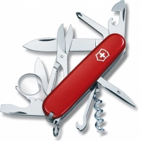 Нож перочинный Victorinox Explorer, сталь X55CrMo14, рукоять Cellidor®, красный купить в Ижевске