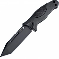 Нож с фиксированным клинком Hogue EX-F02 Black Tanto, сталь A2 Tool Steel, рукоять термопластик GRN, чёрный купить в Ижевске