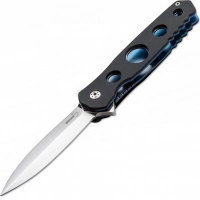 Нож складной Picador — Boker Plus 01BO260, сталь 440C Polished, рукоять стеклотекстолит G10, чёрно-синий купить в Ижевске