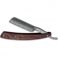 Опасная бритва Boker Damascus Curly Birch 6/8, сталь дамаск, рукоять коричневая береза купить в Ижевске