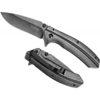 Складной полуавтоматический нож Kershaw Filter K1306BW, сталь 4Cr14, рукоять нержавеющая сталь купить в Ижевске