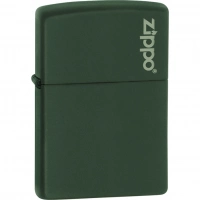 Зажигалка ZIPPO Green Matte, латунь с порошковым покрытием, зеленая, матовая, 36х56х12 мм купить в Ижевске